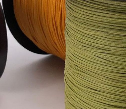 Cordon ciré sur mesure, différentes couleurs