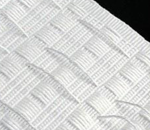 Ruban fronceur blanc, vue bandeau