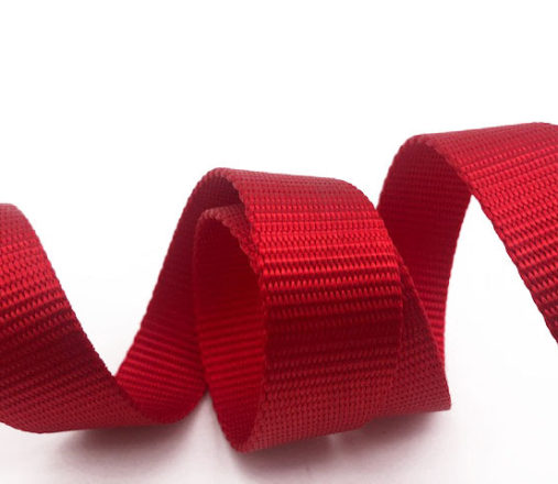 Sangle polyamide tous usages, rouge